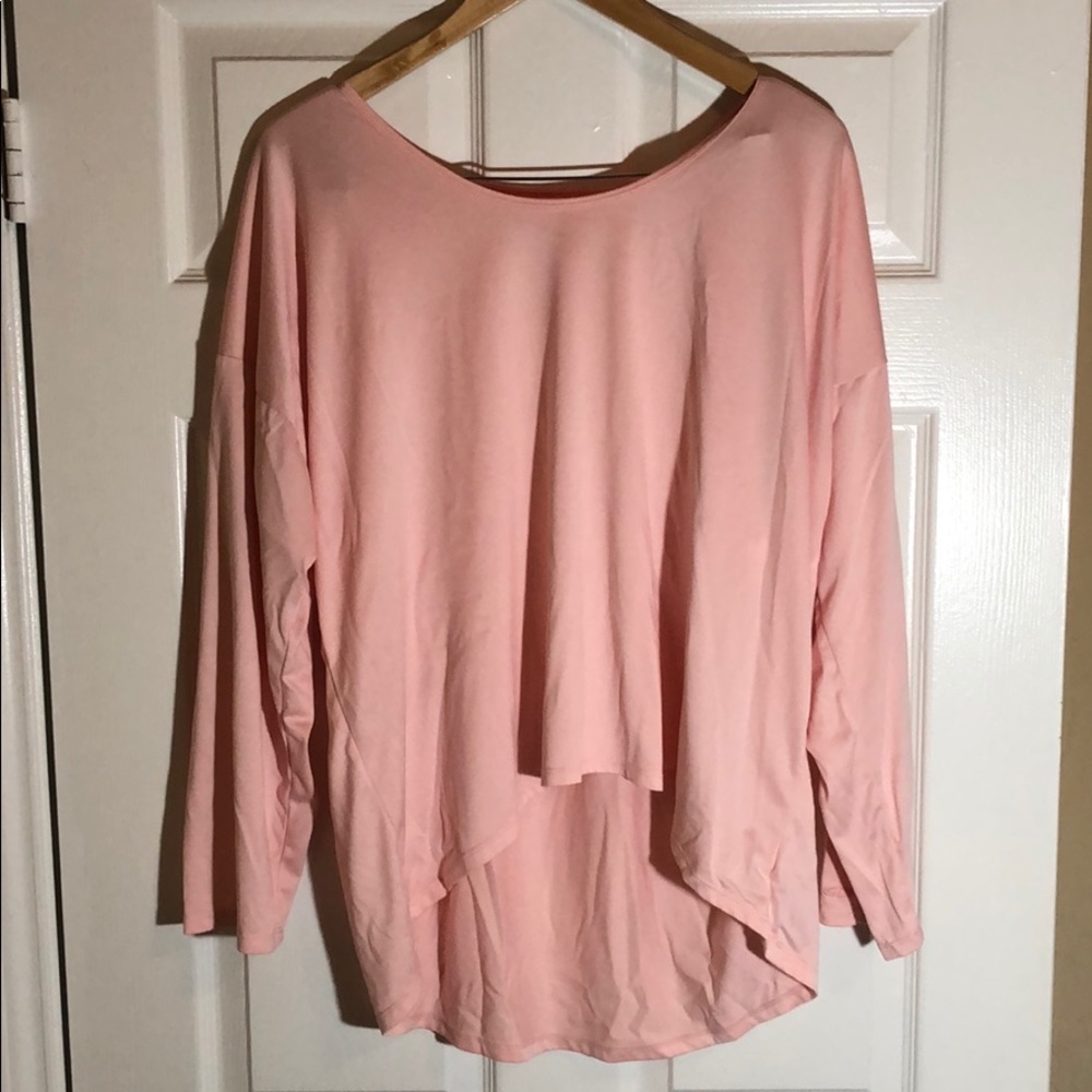 Pink workout/lounge shirt